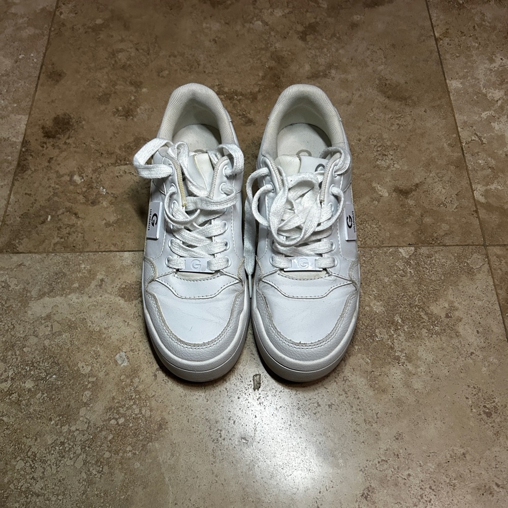 GBG Los Angeles Vegan Leather Low Top Tennis Shoes